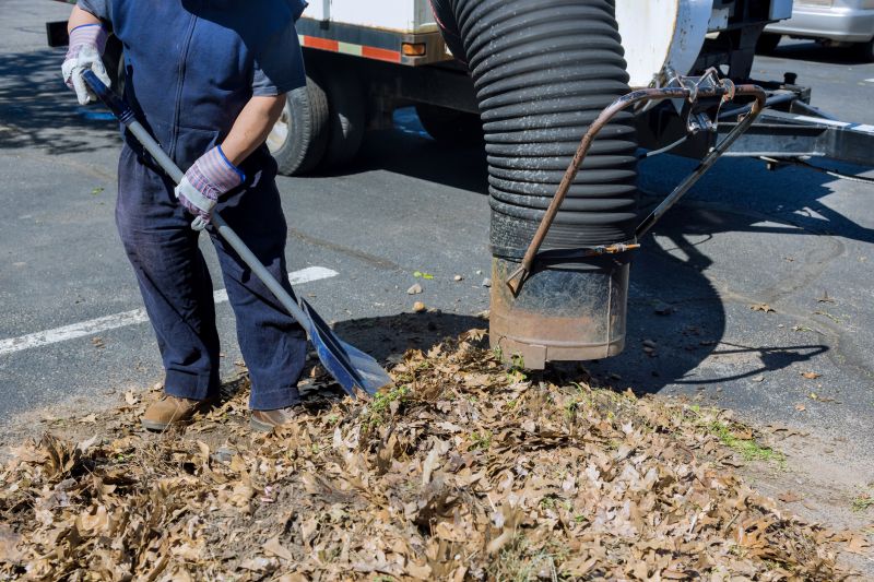 Leaf Disposal Truck